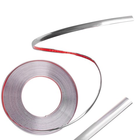 Listwa chromowana ozdobna samoprzylepna do samochodu 10mm x 15m