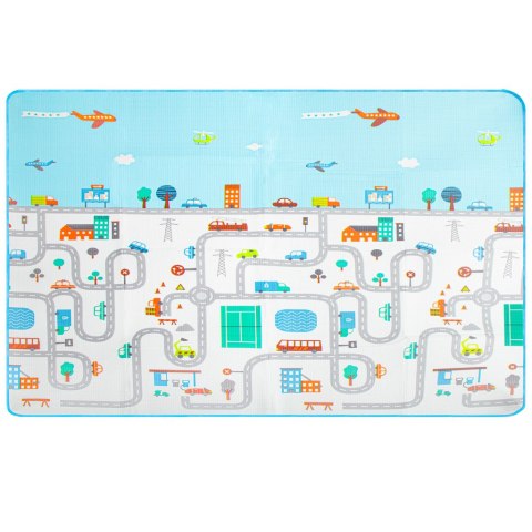Mata Edukacyjna piankowa dla dzieci ulica 180x200cm