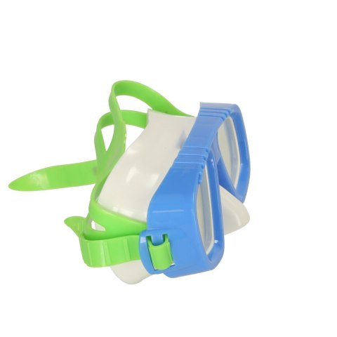 BESTWAY 22011 Okulary maska do pływania nurkowania niebieskie 3+