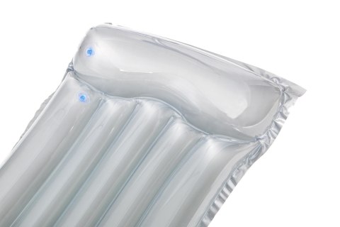 Materac dmuchany plażowy do basenu do pływania szary BESTWAY 44013