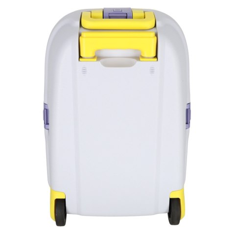 Walizka podróżna dla dzieci na kółkach bagaż podręczny żółty