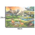 CASTORLAND Puzzle 100el. World of Dinosaurs