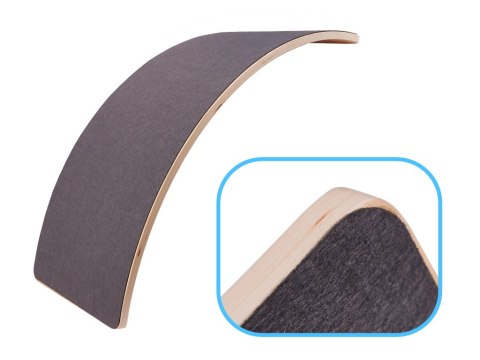 Deska do balansowania LULILO Ajlo z różowym filcem