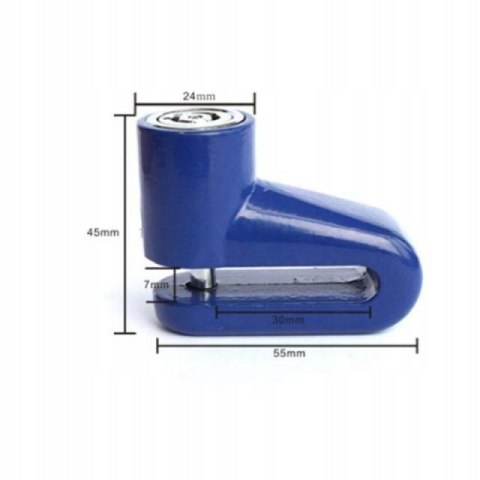 BLOKADA TARCZY MOTOR ROWER KŁÓDKA NA ZAPIĘCIE