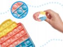 Zabawka sensoryczna Ikonka Push Bubble Pop it lód tęczowy