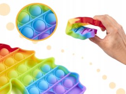 Zabawka sensoryczna Push Bubble Pop It jednorożec tęczowy