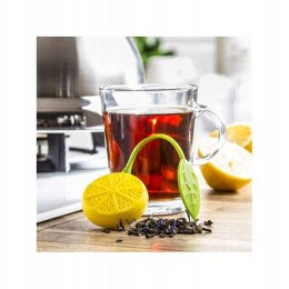 Zaparzacz silikonowy CYTRYNA do parzenia herbaty