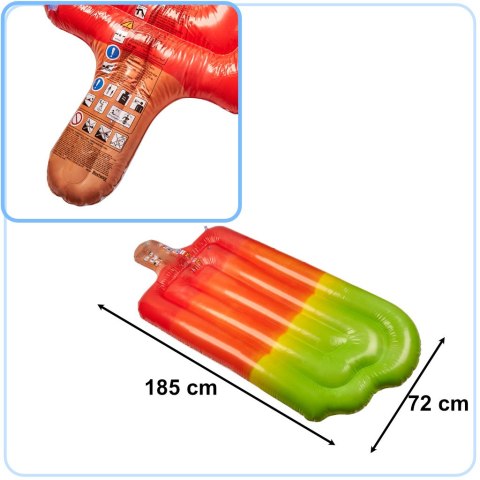 Materac dmuchany do pływania lód materac 185cm BESTWAY 43161