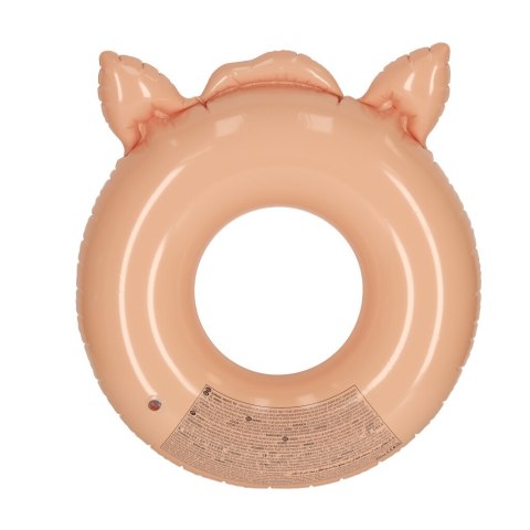 INTEX 59266 Koło do pływania dmuchane ponton plażowy zwierzak różowy max 40kg