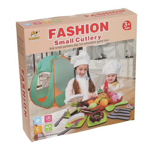 Namiot campingowy dla dzieci z akcesoriami 62 elementy