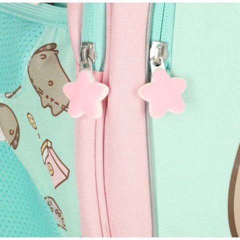 Plecak szkolny 4-komorowy 16 cali Pusheen Mint