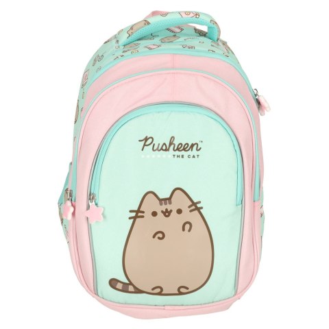 Plecak szkolny 4-komorowy 16 cali Pusheen Mint