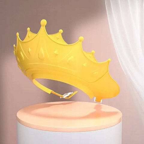 Rondo kąpielowe czepek do mycia głowy korona kąpielowa dla dziecka