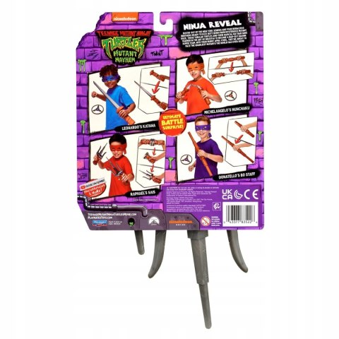 Turtles Wojownicze Żółwie Ninja zestaw do odgrywania ról sztylety + maska