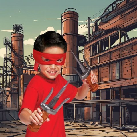 Turtles Wojownicze Żółwie Ninja zestaw do odgrywania ról sztylety + maska