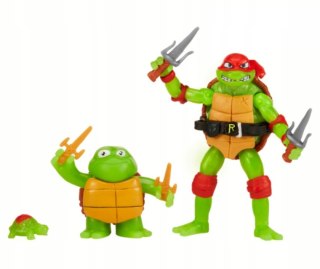 WOJOWNICZE ŻÓŁWIE NINJA TURTLES Zestaw Figurka RAPHAEL Evolution 3pak
