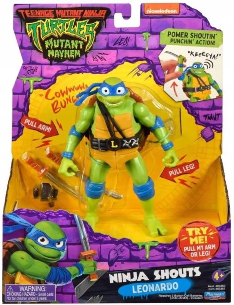 Wojownicze Żółwie Ninja Turtles figurka Leonardo 14cm