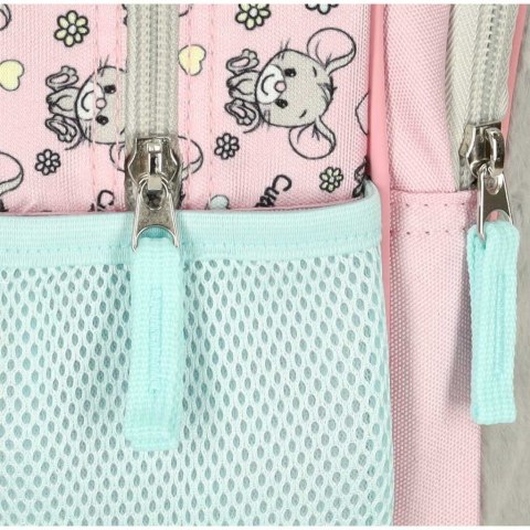 Plecak przedszkolaka 10,5 cala mysz niebieko-szary