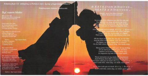 Janusz Laskowski płyta kompaktowa CD - Być Razem Blisko