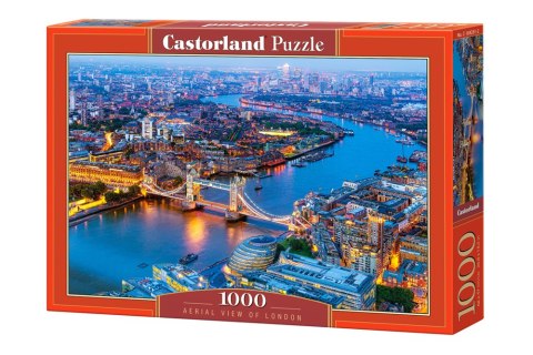 CASTORLAND Puzzle układanka 1000 elementów Aerial View of London - Widok z lotu ptaka na Londyn 68x47cm