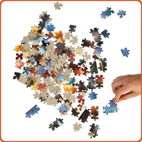 CASTORLAND Puzzle układanka 180 elementów Planets and their Moons - Planety i ich księżyce 7+