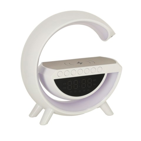 Lampka LED z ładowarką indukcyjną z radiem