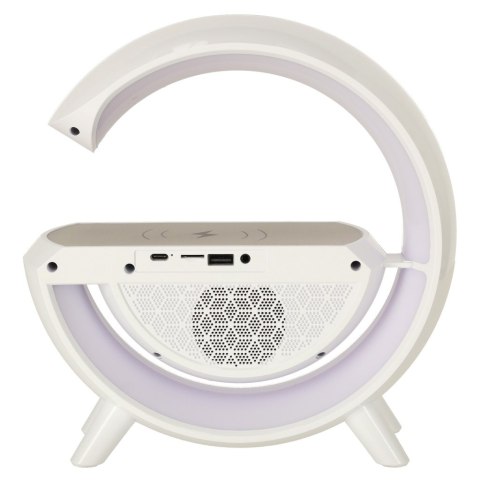 Lampka LED z ładowarką indukcyjną z radiem