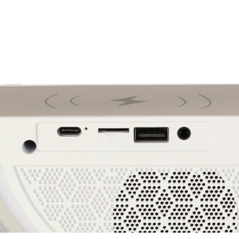 Lampka LED z ładowarką indukcyjną z radiem