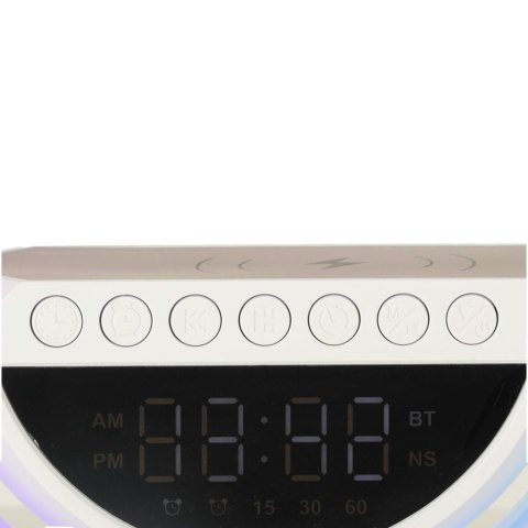 Lampka LED z ładowarką indukcyjną z radiem