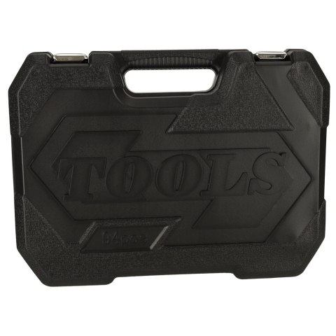 KAFUWELL Klucze nasadowe komplet 1/2'' 1/4'' grzechotka zestaw 94el.