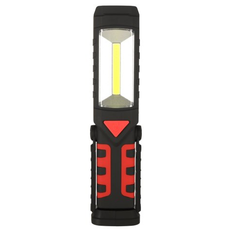 Lampa warsztatowa latarka 3w1 5 trybów USB magnes hak akumulator 1200 mAh