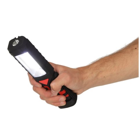 Lampa warsztatowa latarka 3w1 5 trybów USB magnes hak akumulator 1200 mAh