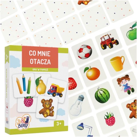 Gra w pamięć memory 3+ MUDUKO "Co mnie otacza"