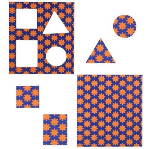 Gra dla dzieci Muduko Dopasowuję wzory Układanka edukacyjna 3+