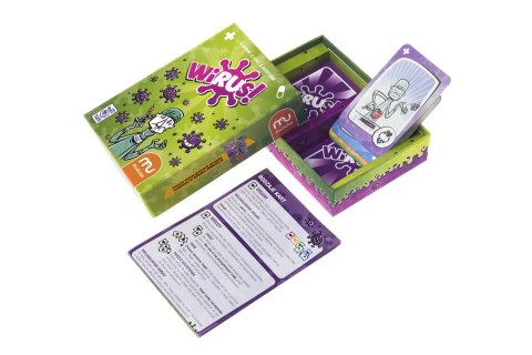 Wirus gra imprezowa 8+ MUDUKO Gra karciana