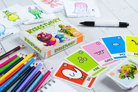 Rysostwory gra edukacyjna dla dzieci MUDUKO Gra w rysowanie