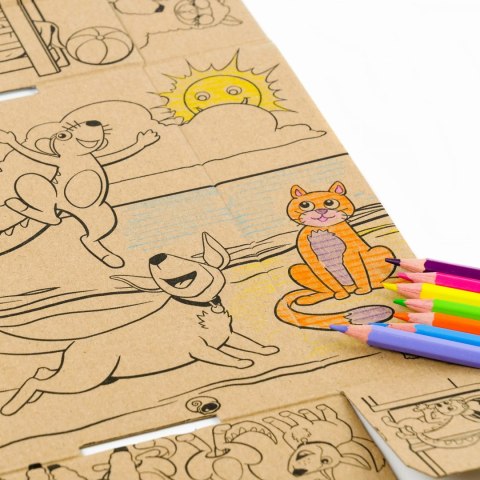 Puzzle dla maluszków Zaprzyjaźnij się z owadami Ekopuzzle 18m+ Muduko