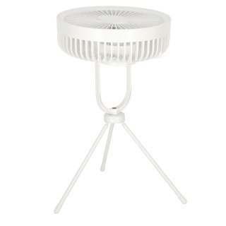 Wentylator mini biurkowy stojący biały