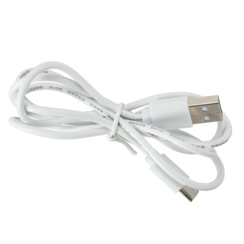 Wentylator mini biurkowy stojący biały