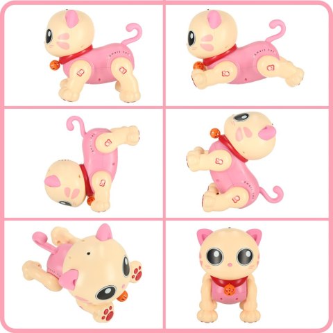 Kot kotek interaktywny zdalnie sterowany na pilota RC robot skacze śpiewa