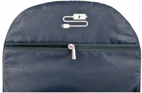 Plecak szkolny 4-komorowy 17 cali Shiny Snake