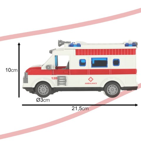 Ambulans karetka pogotowia dla dzieci samochód zdalnie sterowany