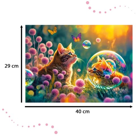 CASTORLAND Puzzle układanka 100 elementów Magical Morning - Kot 6+