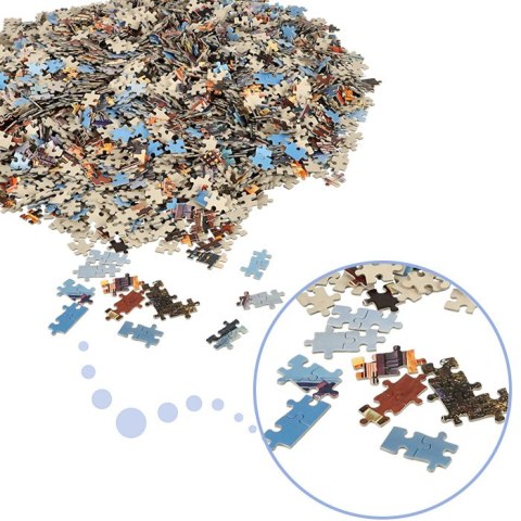 CASTORLAND Puzzle układanka 4000 elementów Good Evening New York - Wieczór w Nowym Jorku 138x68cm