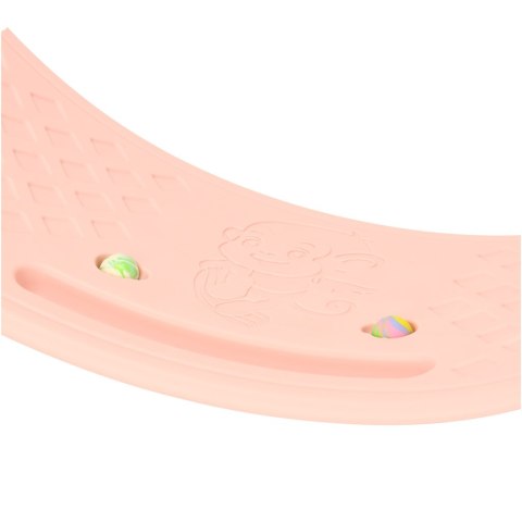 Deska do balansowania z tłoczeniem 83x28cm różowa