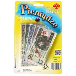 Pieniądze zabawka edukacyjna 125 elementów do nauki i gier
