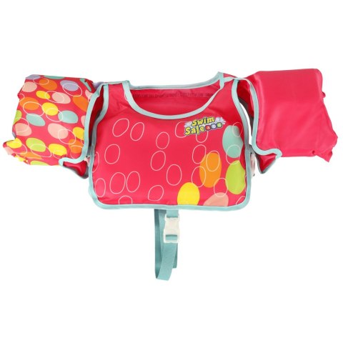 BESTWAY 32174 Kamizelka dmuchana do pływania kapok z rękawkami różowa 3-6lat 19-30kg