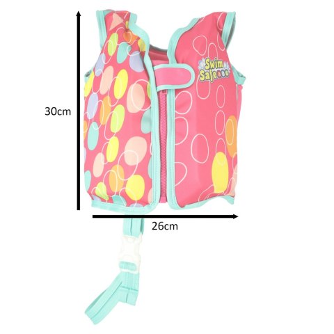 BESTWAY 32176 Kamizelka do pływania dziecięca różowa 1-3lat 11-19kg