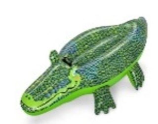 Materac dmuchany krokodyl do pływania zabawka 3+ 45kg BESTWAY 41477