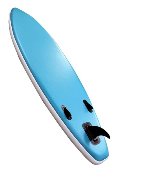 SUP Deska pompowana z akcesoriami niebiesko-szara 320cm 150kg